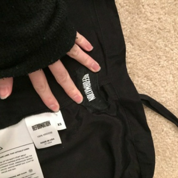 **Sold**Reformation newman skirt - Picture 3 of 3